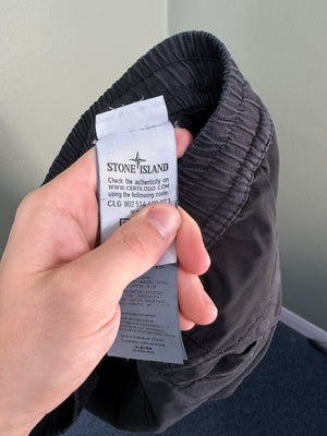 Stone Island Black RE-T Ghost Cargos