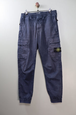 Stone Island Navy RE-T Cargo Bottoms