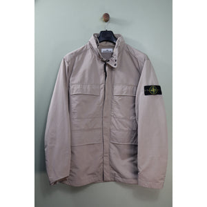Stone Island Grey Hyper Dense Nylon Raso Jacket