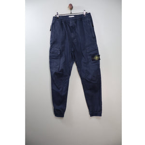 Stone Island Navy RE-T Cargo Bottoms