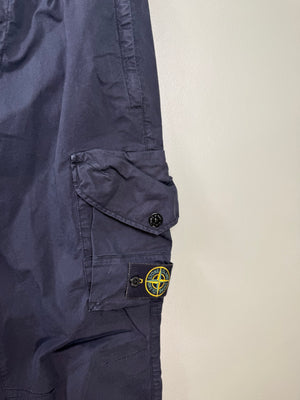 Stone Island Navy RE-T Cargo Bottoms