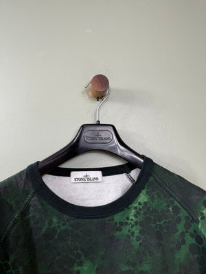 Stone Island Green Tortoise Shell Jumper