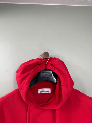Stone Island Red Hoodie