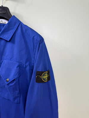 Stone Island Blue Overshirt