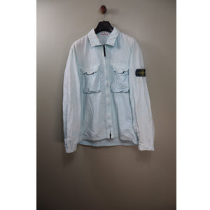 Stone Island Baby Blue Overshirt