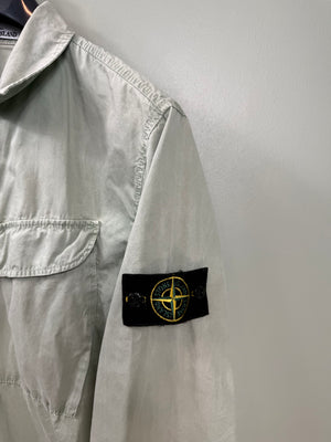 Stone Island Sage Green Overshirt