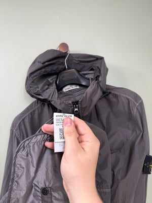 Stone Island Grey Lamy Velour Jacket