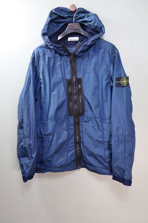 Stone Island Blue/Green Nylon Metal Weft Jacket