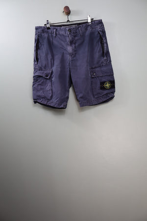 Stone Island Navy SL Cargo Shorts