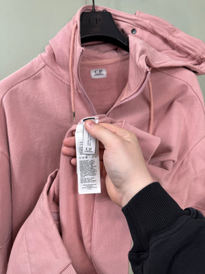C.P. Company Pink Goggle Hoodie