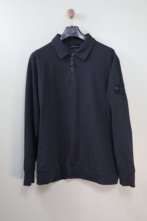 Stone Island Black Ghost 1/4 Zip Jumper