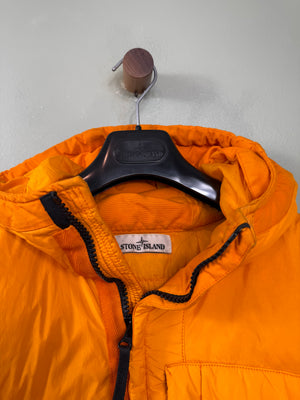 Stone Island Yellow Crinkle Reps Down Jacket
