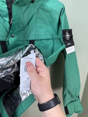 Stone Island Green Lamina Ripstop Heat Reactive Jacket