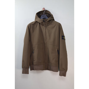 Stone Island Khaki Soft Shell Jacket