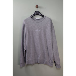 Stone Island Grey Spell Out Jumper