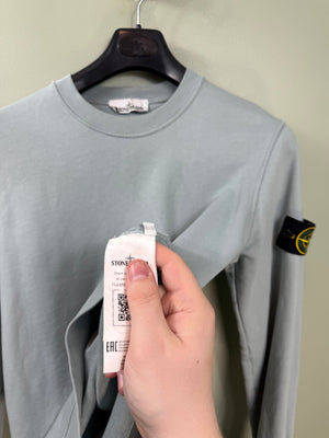 Stone Island Pastel Blue Jumper