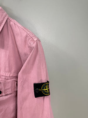 Stone Island Pink Overshirt