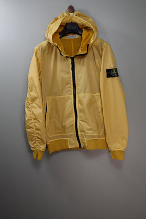 Stone Island Yellow Lamy Flock Jacket