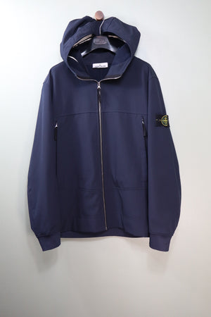 Stone Island Navy Soft Shell Jacket