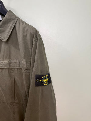 Stone Island Khaki Overshirt