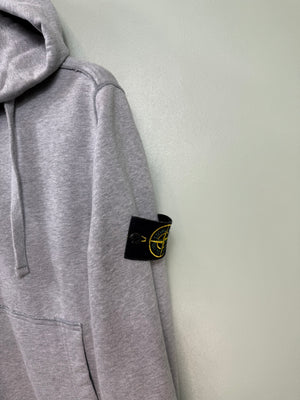 Stone Island Grey Zipped Hoodie