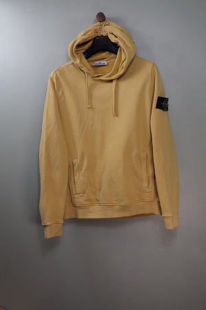 Stone Island Yellow Hoodie