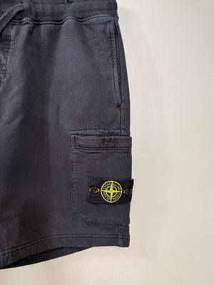 Stone Island Black Shorts