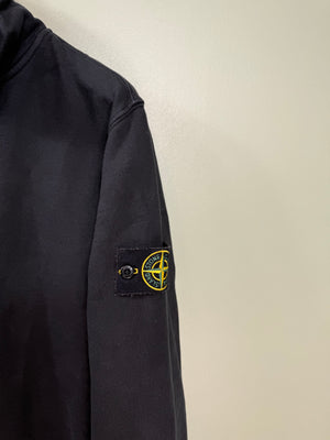 Stone Island Black 1/4 Zip Jumper