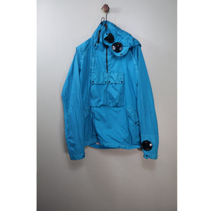 C.P. Company Aqua Blue NyFoil Smock La Mille Jacket