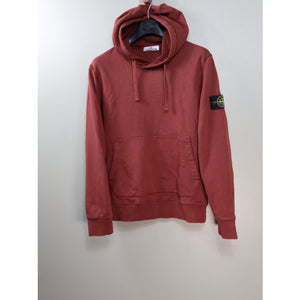 Stone Island Brick Red Hoodie