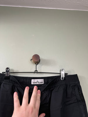 Stone Island Black RE-T Cargo Bottoms