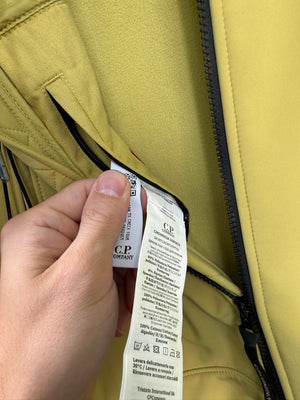 C.P. Company Mustard Goggle Shell Jacket