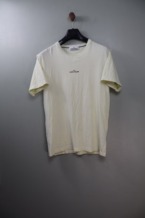Stone Island Pastel Yellow T-Shirt