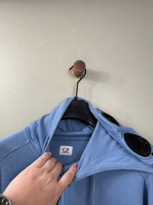 C.P. Company Blue Goggle Hoodie