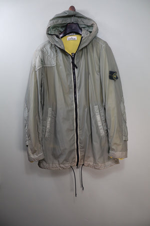 Stone Island Khaki Lamy Velour Jacket