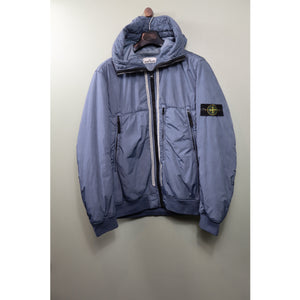 Stone Island Blue Crinkle Reps Jacket