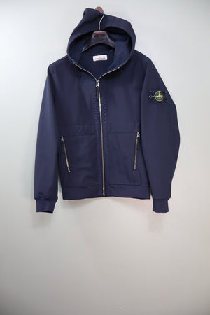 Stone Island Navy Soft Shell Jacket