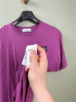 Stone Island Purple T-Shirt