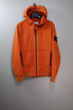 Stone Island Orange Soft Shell Jacket
