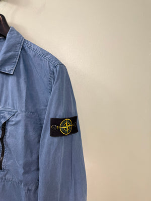 Stone Island Blue Overshirt