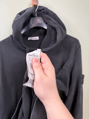 Stone Island Black Hoodie