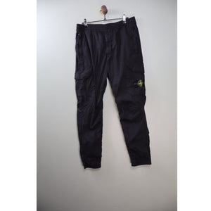 Stone Island Black RE-T Cargo Bottoms