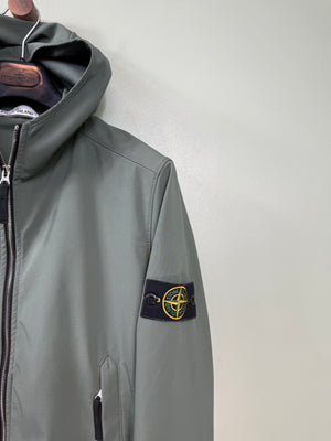 Stone Island Green Soft Shell Jacket