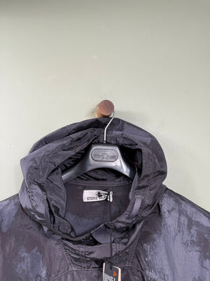 Stone Island Grey Nylon Metal Camo Smock