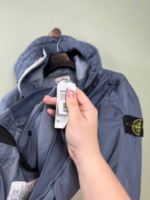 Stone Island Blue Crinkle Reps Jacket