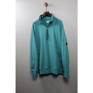 C.P. Company Turquoise 1/4 Zip Jumper