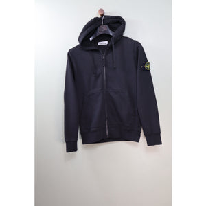 Stone Island Black Zipped Hoodie