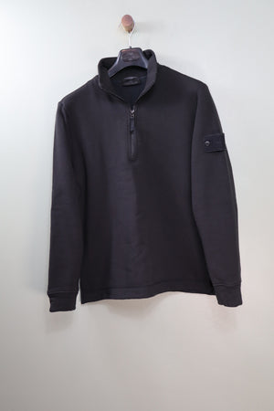 Stone Island Black Ghost 1/4 Zip Jumper