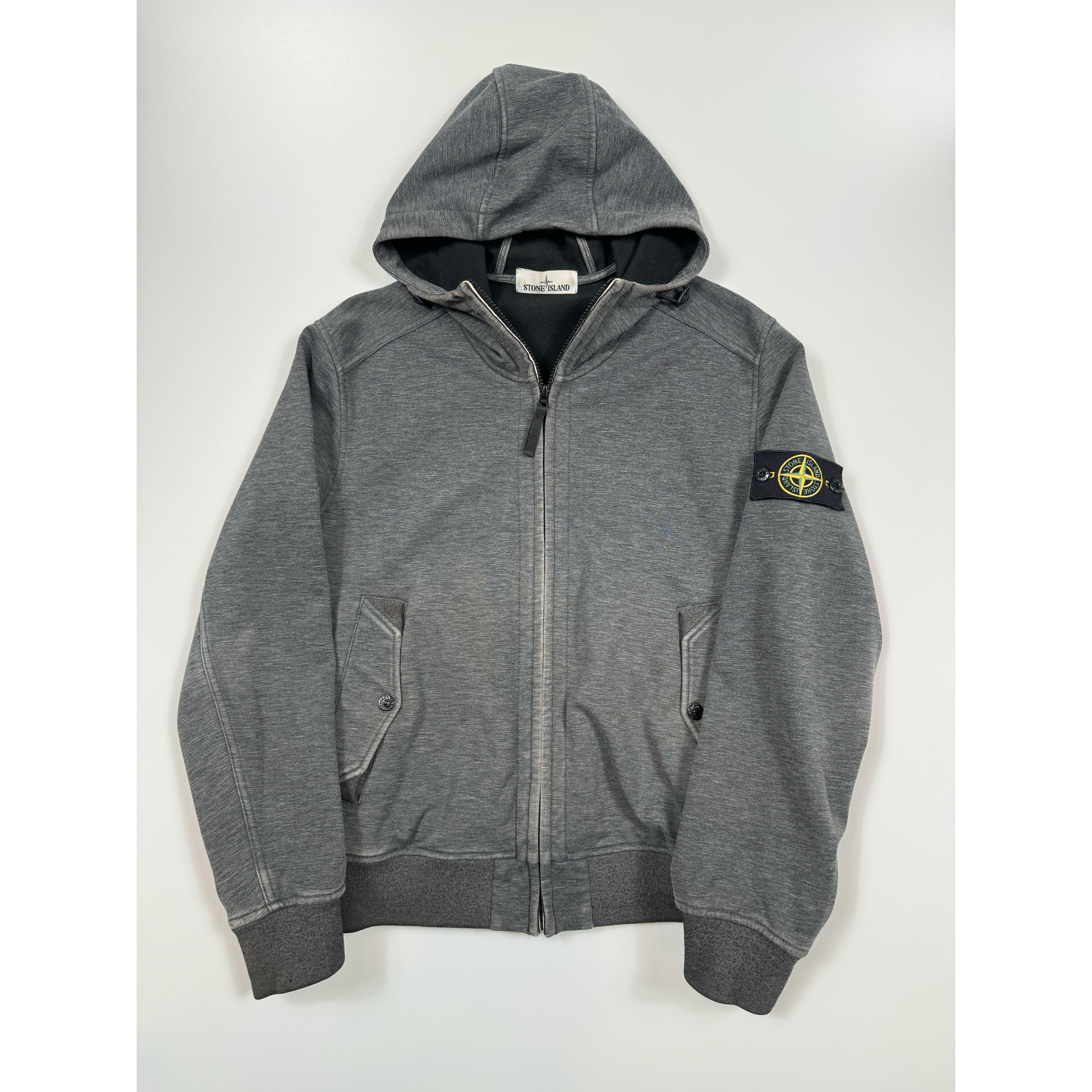 Stone Island Grey Soft Shell Jacket HeatfromTS