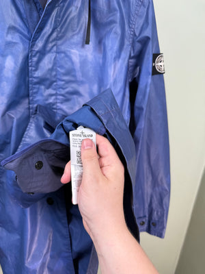 Stone Island x Supreme Blue Heatreactive Parka Jacket